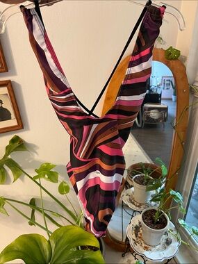 Emilio Pucci one piece swimsuit